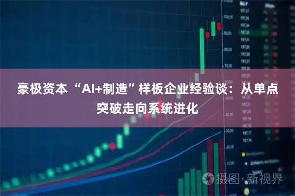 豪极资本 “AI+制造”样板企业经验谈：从单点突破走向系统进化