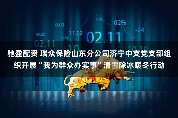 驰盈配资 瑞众保险山东分公司济宁中支党支部组织开展“我为群众办实事”清雪除冰暖冬行动